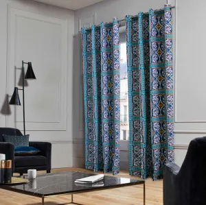 2 PCs Room Curtains-Luxurious frames