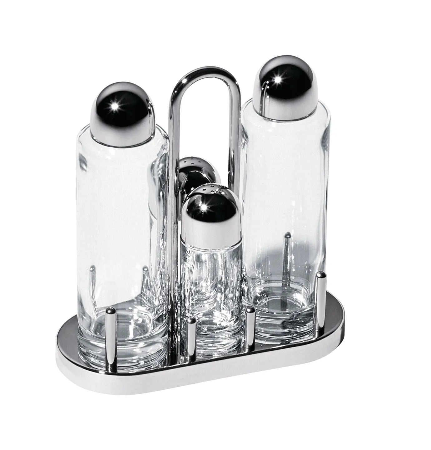 4 Piece Luxury Condiment Set