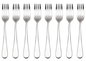 Bruntmor, ALBA Silverware, 18/10 Stainless Steel, 8 Dinner