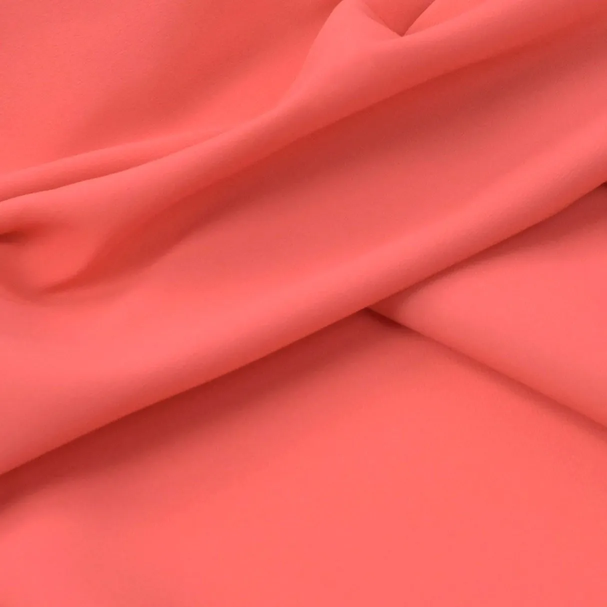 Coral Crepe Fabric 97192