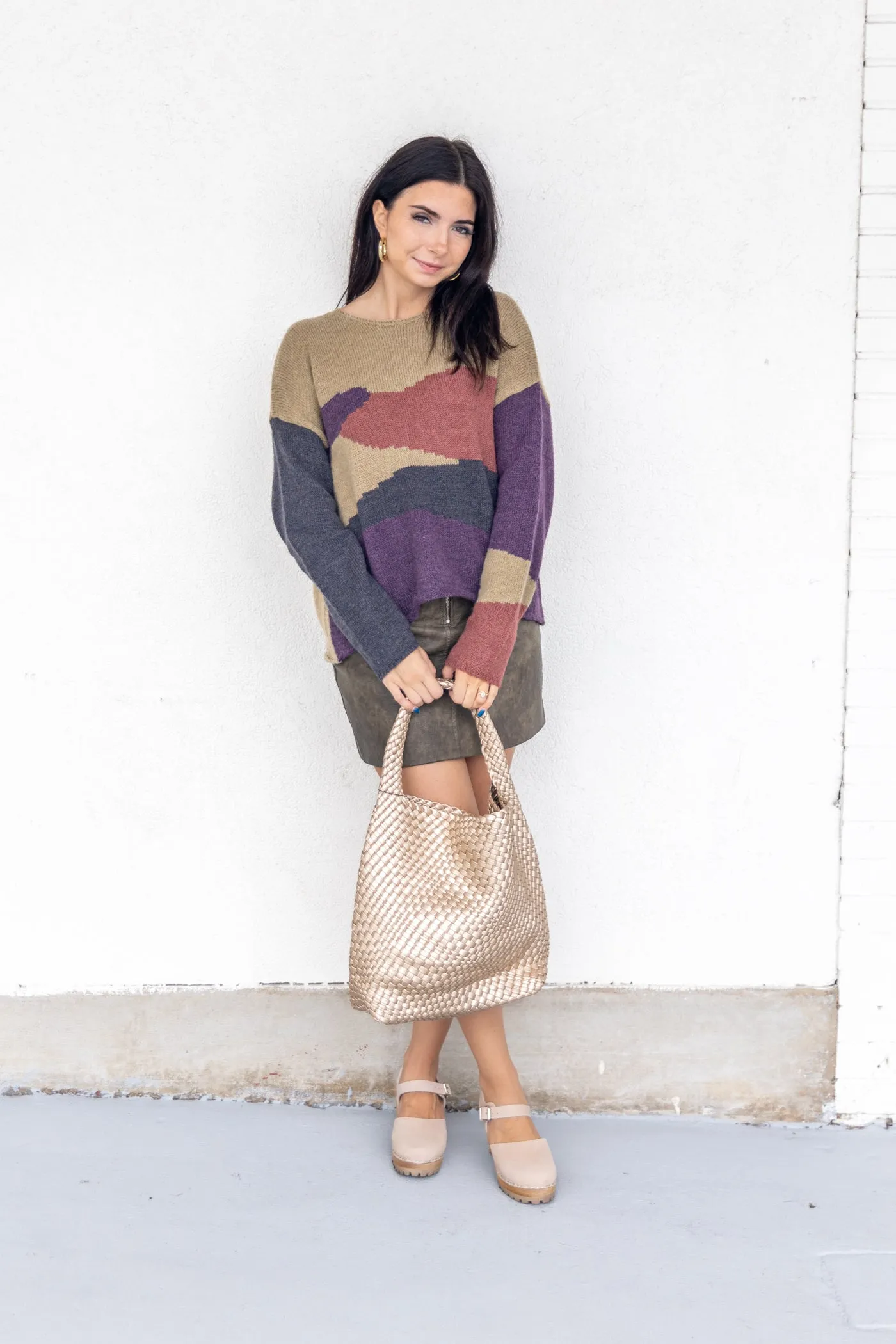 DANIELLE PATTERNED SWEATER