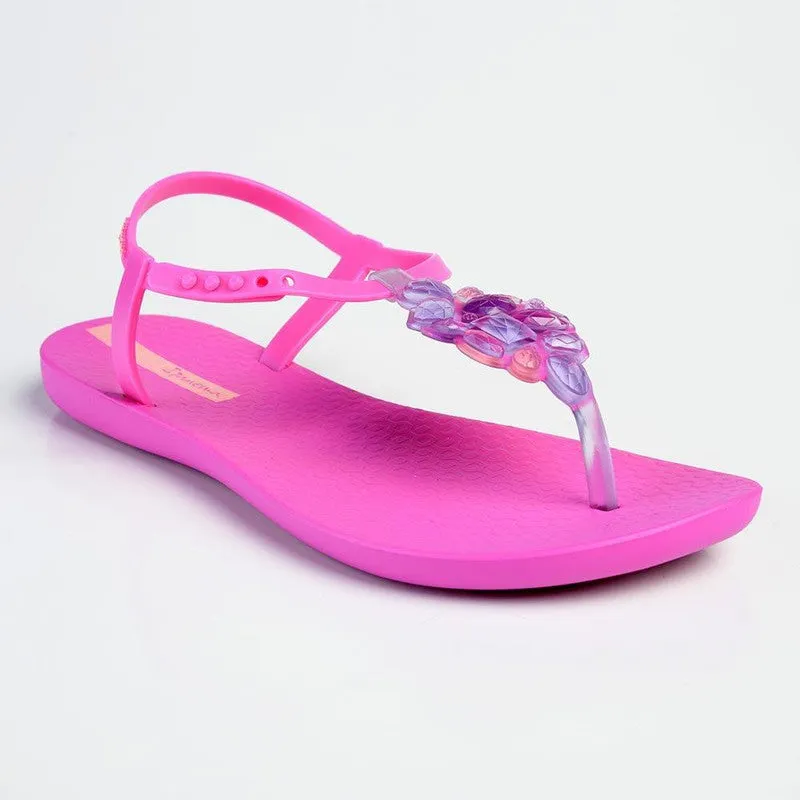 Ipanema Back Strap Sandal With Trim - Pink