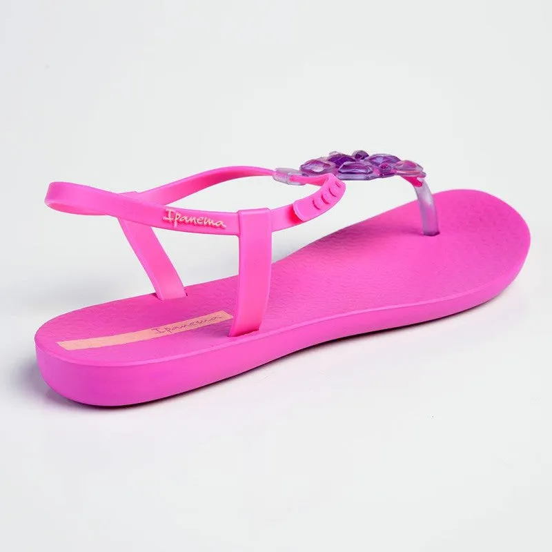 Ipanema Back Strap Sandal With Trim - Pink