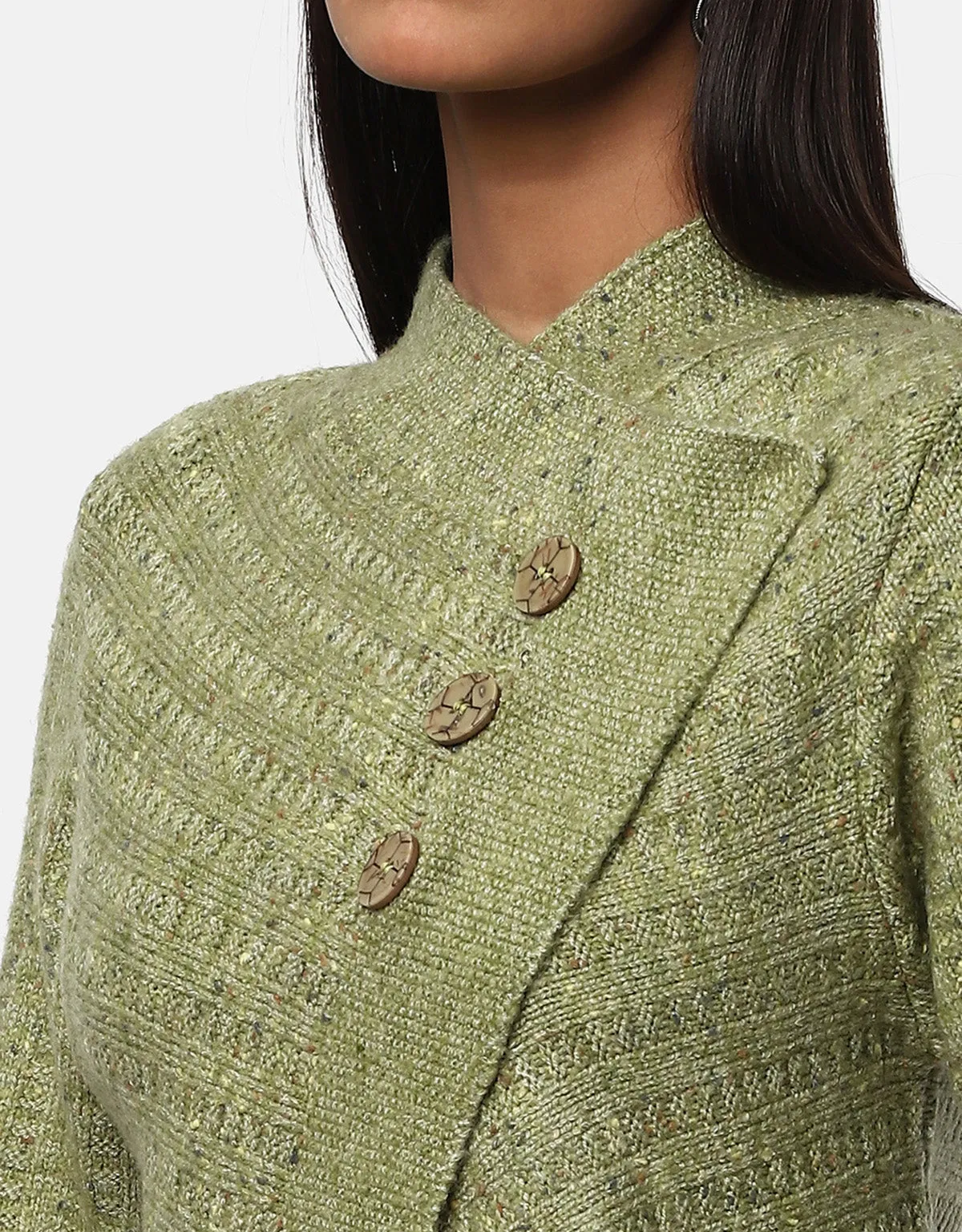 Knitted Winter woolen women Shrug