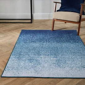 Lex Washable Rug by Fusion in Blue 120 x 180cm