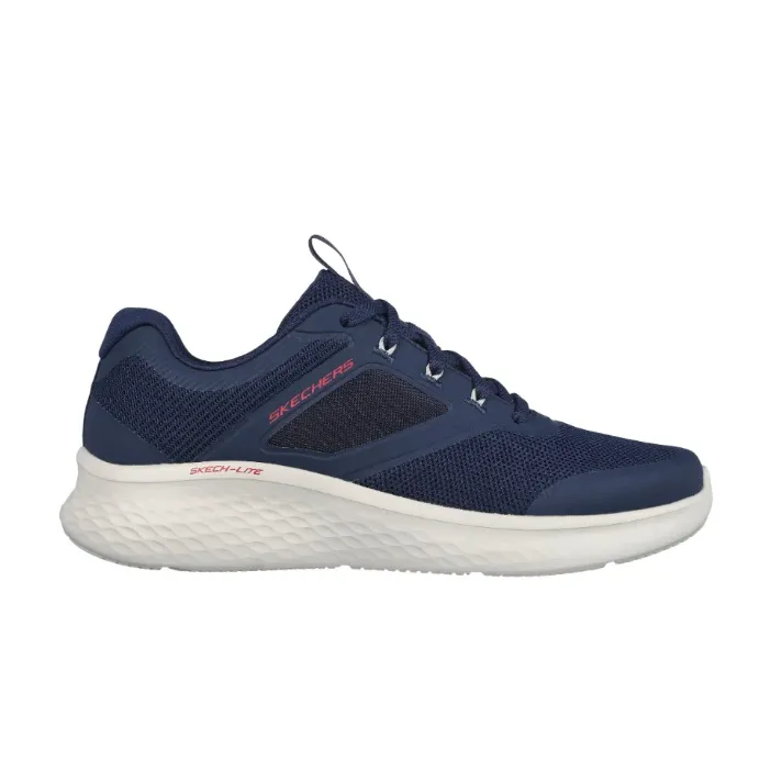 Skechers Mens Skech-Lite Pro Athletic Shoes in New Century Navy/Red Design