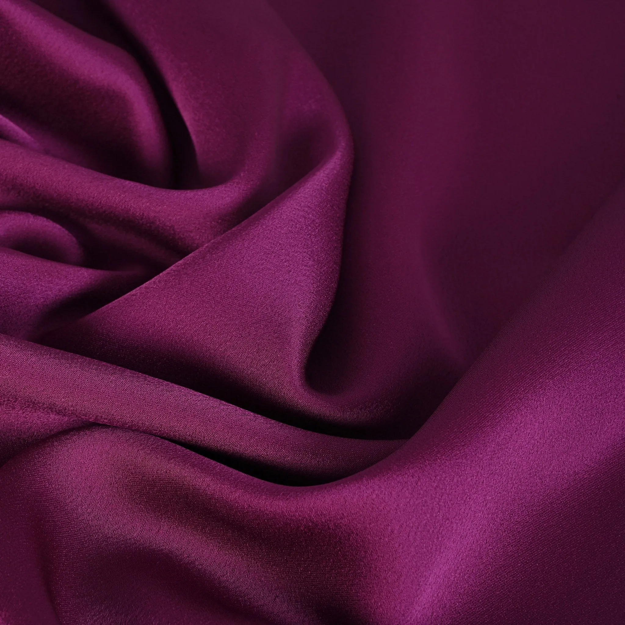 Purple Satin Crepe Fabric - 97107