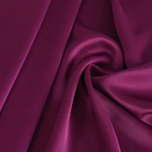 Purple Satin Crepe Fabric - 97107