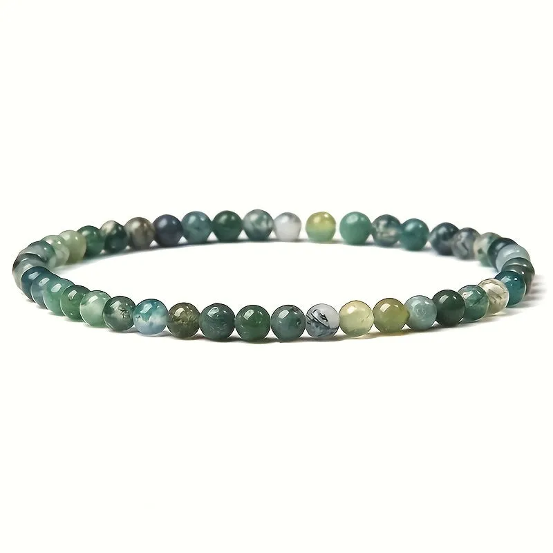 "Elevate Your Jewelry Making with Authentic Natural Round Stone Beads - Ideal for DIY Projects and Crafting"