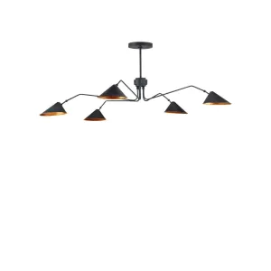 Serpa Black Chandelier