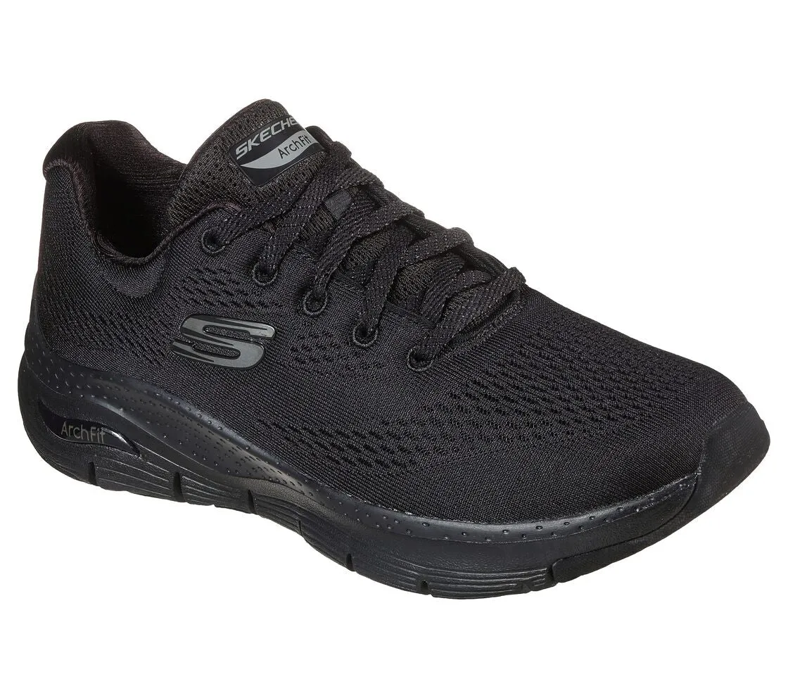 Skechers 149057 /BBK Big Appeal Black Arch Fit Trainers