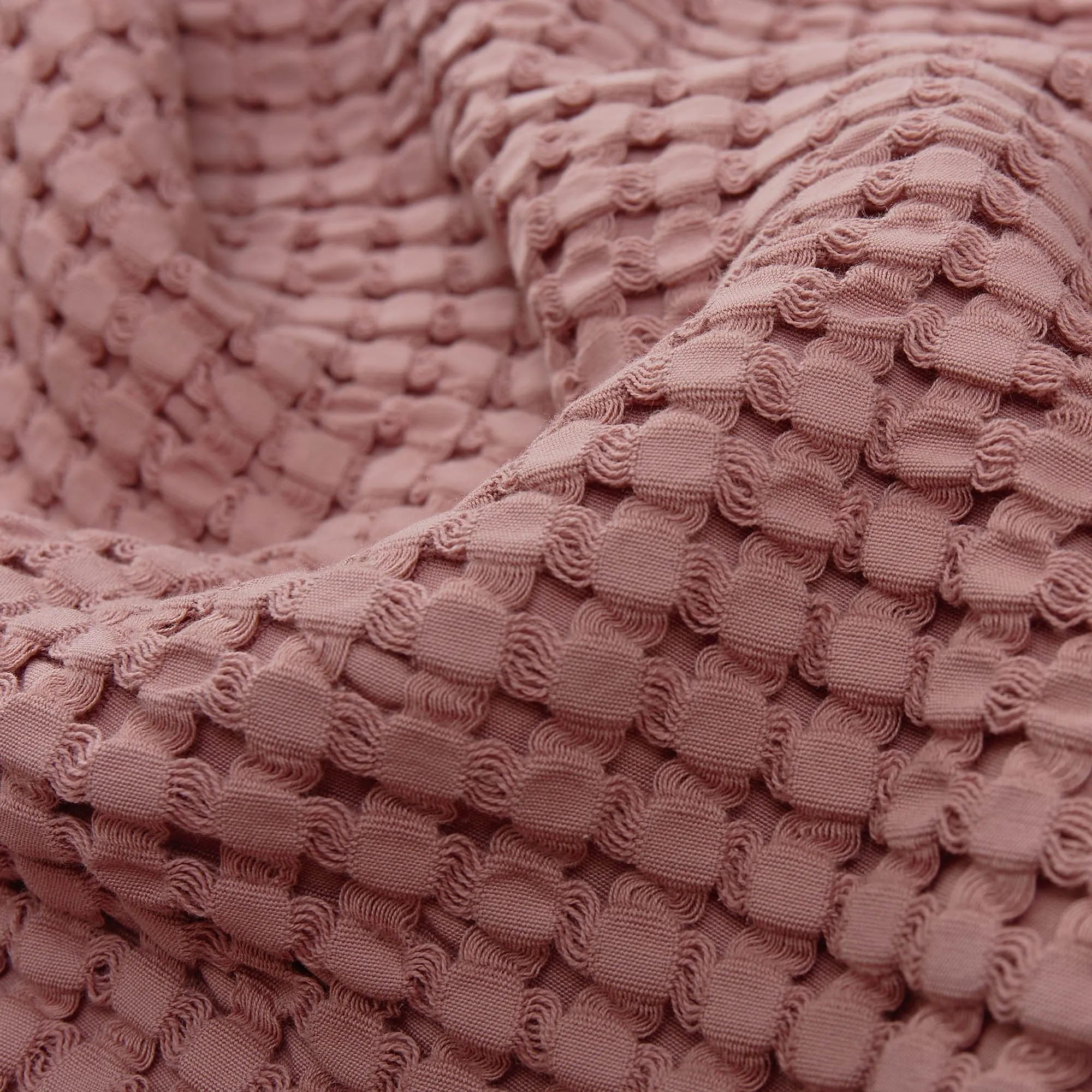 Veiros Cotton Bedspread [Dusty pink]