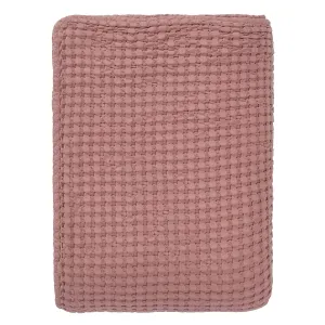 Veiros Cotton Bedspread [Dusty pink]